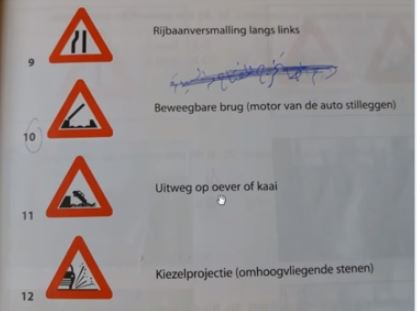 فيديو مهم : تعليم الرخصة (نظري) في اللغة الهولندية - used car dealerships