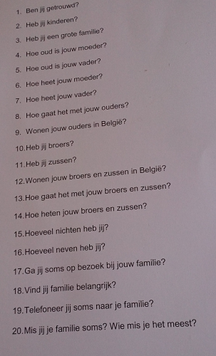 اسئلة امتحان السبريكن Spreken