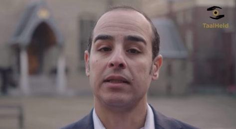 الفلسطيني "محمد علي" بطل اللغة الهولندية للعام 2018